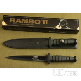 OEM RAMBO NO.6 TWO-EDGED THORN FIXED BLADE KNIFE UD40559